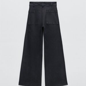 Black (washed) High waisted jeans Zara size 6 - used